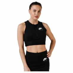 Air Crop Top White/Black