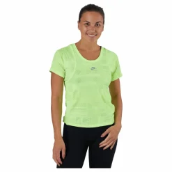 Air Dri-fit Women's Short-slee Volt/reflective Silv
