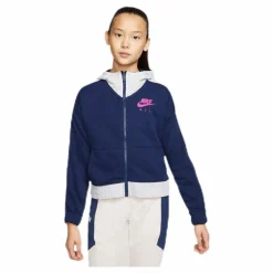 Air Front Zip Junior Blue/Pink