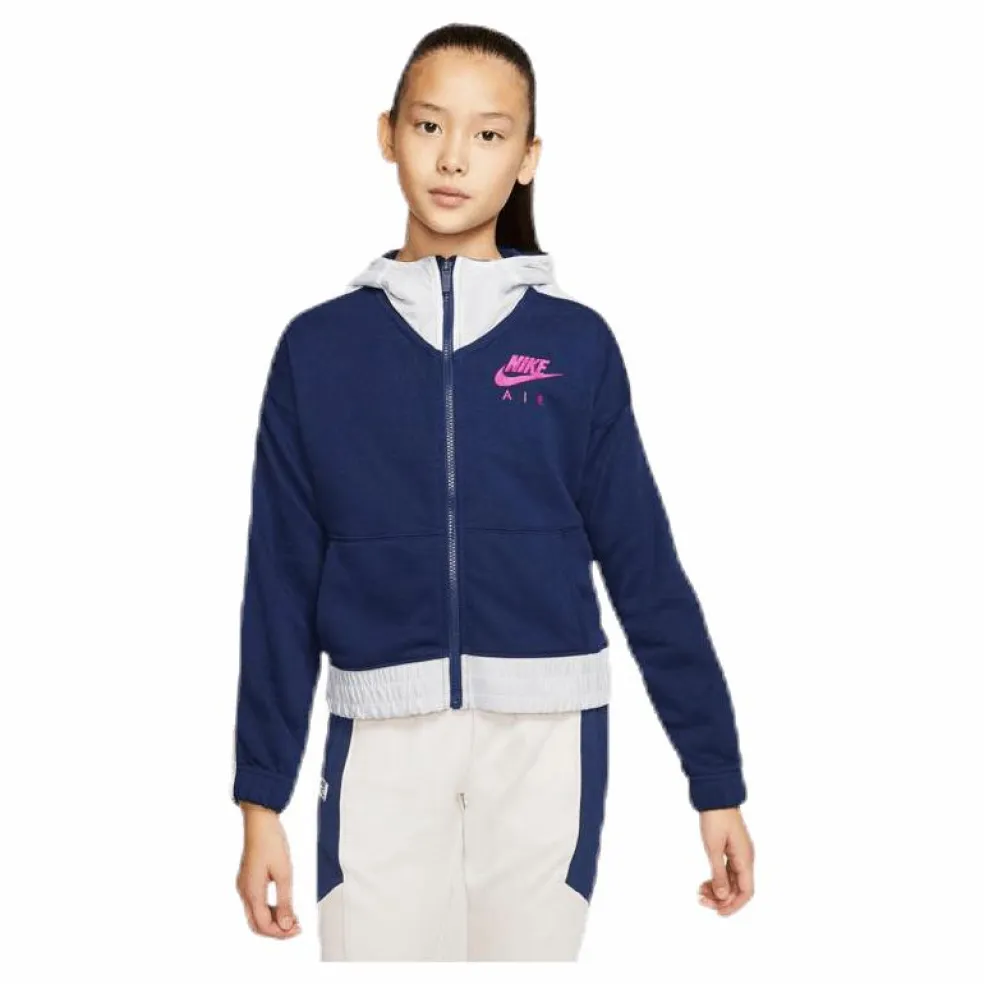 Air Front Zip Junior Blue/Pink