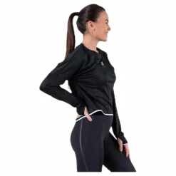 Air Midlayer Crew Black