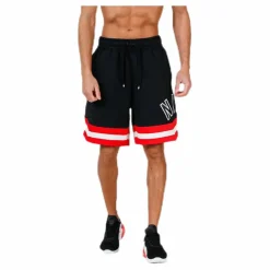 Air Short Fleece Black/Red