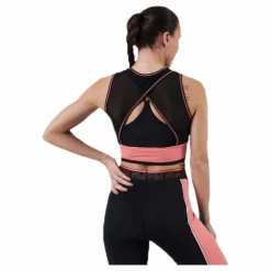 Airi Cropped Top Pink/Black