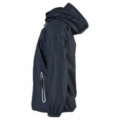 Aktiv Fleece-Lined Rain Jacket Blue