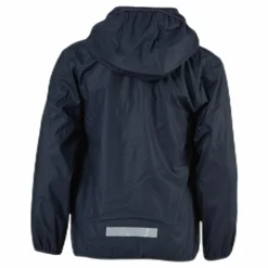 Aktiv Fleece-Lined Rain Jacket Blue