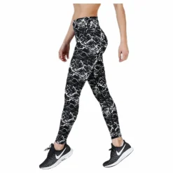 Alec Printed Tights White/Black