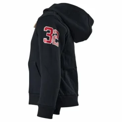 Alpha Full Zip Hood Black