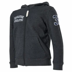 Alpha Full Zip Hood Grey