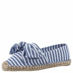 Amanda Knot Espandrillo Blue/White