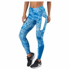 Angilia Life Aop Training Tights Blue