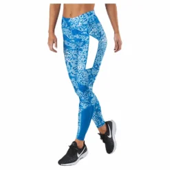 Angilia Life Aop Training Tights Blue