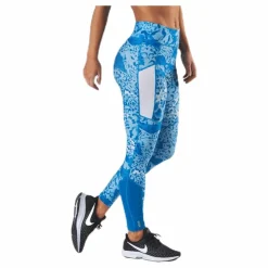 Angilia Life Aop Training Tights Blue