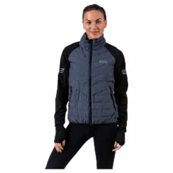 Anja Hybrid Jacket Black