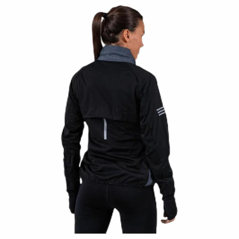 Anja Hybrid Jacket Black