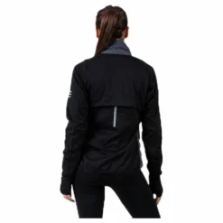 Anja Hybrid Jacket Black