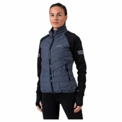 Anja Hybrid Jacket Black