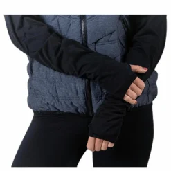 Anja Hybrid Jacket Black