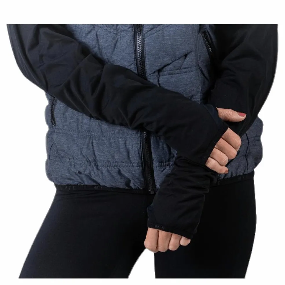 Anja Hybrid Jacket Black