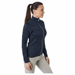 Anna Ls Full Zip Navy