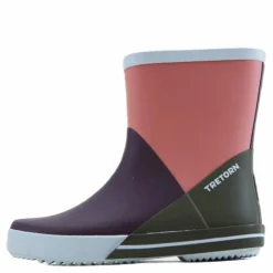 Arild Short Boot Blackberry/light Rose