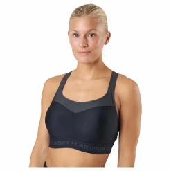 Armour High Crossback Bra Black