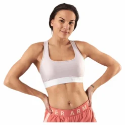 Armour Mid Crossback Bra Pink