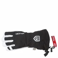 Army Leather Heli Ski Junior White/Black