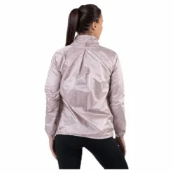 Athlete Recovery Woven Iridescent Jacket Pink