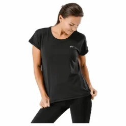 Aubree Ss Loose Training Tee Black