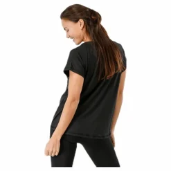 Aubree Ss Loose Training Tee Black