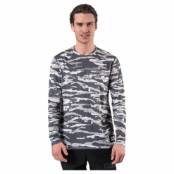 Axton LS Tee Green/Grey