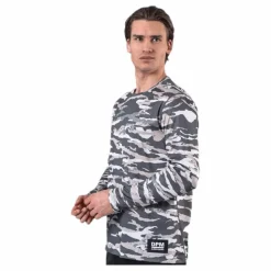 Axton LS Tee Green/Grey