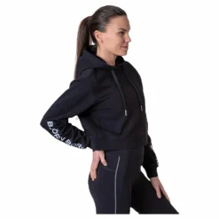 B Sport Cropped Hood Black