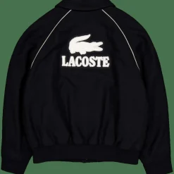 Badge Accent Wool Varsity Jack Black