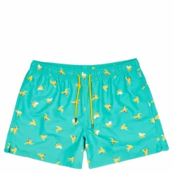 Banana Break Swim Shorts Turquoise