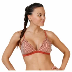 Barbara Bikini Triangle Bra Red