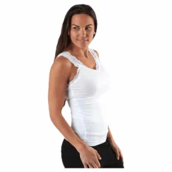 Barbera Lace Top White