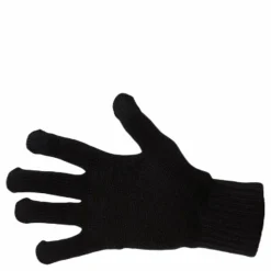 Barry Knitted Gloves Black