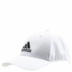 Baseball Cap Cotton Twill White / White / Black