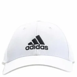 Baseball Cap Cotton Twill White / White / Black