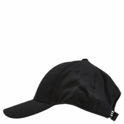 Baseball Cap Cotton Twill Black / Black / White