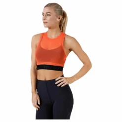 Baselayer Crop Tank Orange