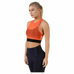 Baselayer Crop Tank Orange
