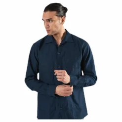 Bastian Shirt Ls Blue