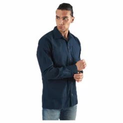 Bastian Shirt Ls Blue