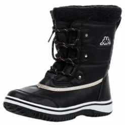 Bates Mid Cut Junior White/Black