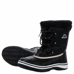 Bates Mid Cut Junior White/Black