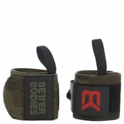 BB camo wrist wraps Patterned/Green