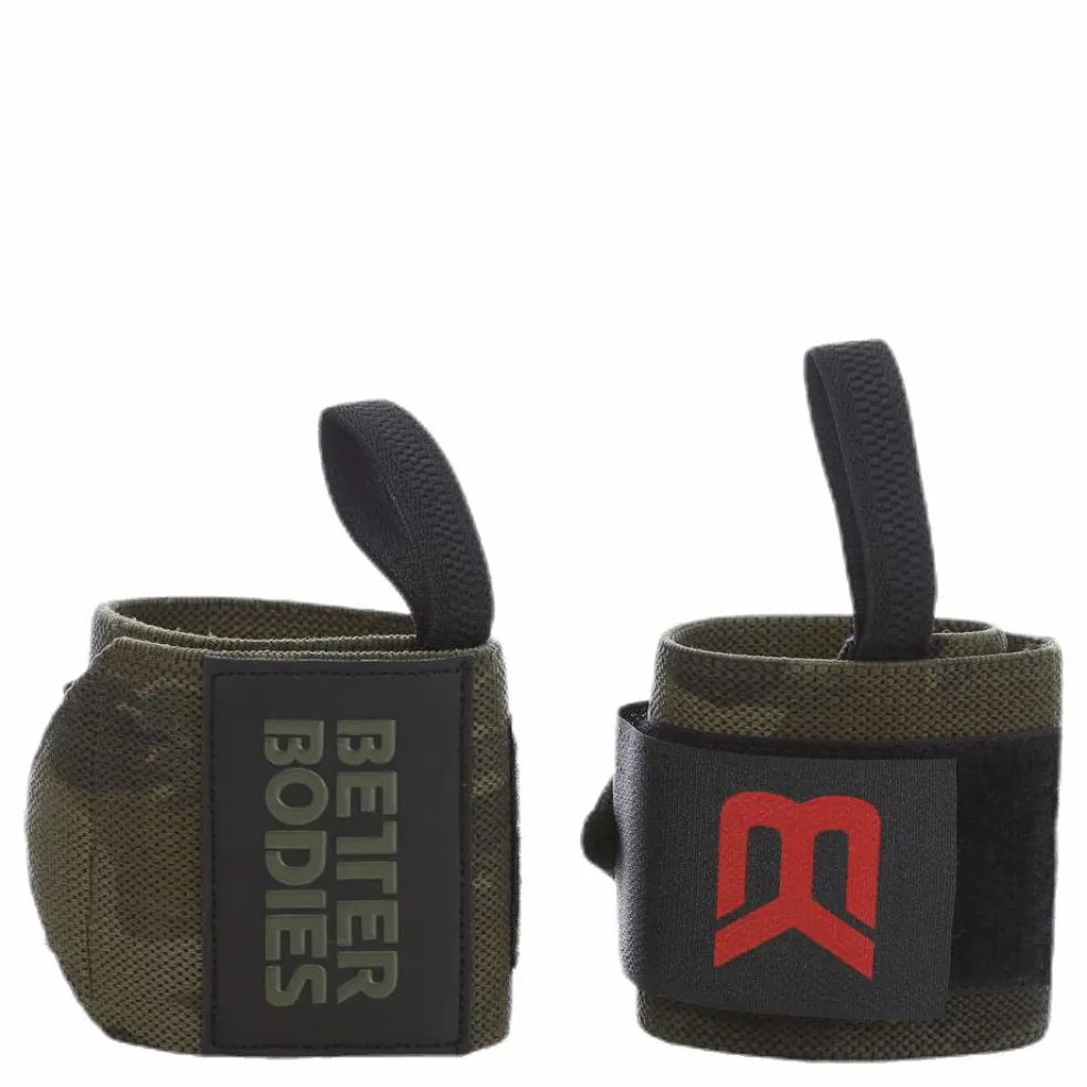 BB camo wrist wraps Patterned/Green