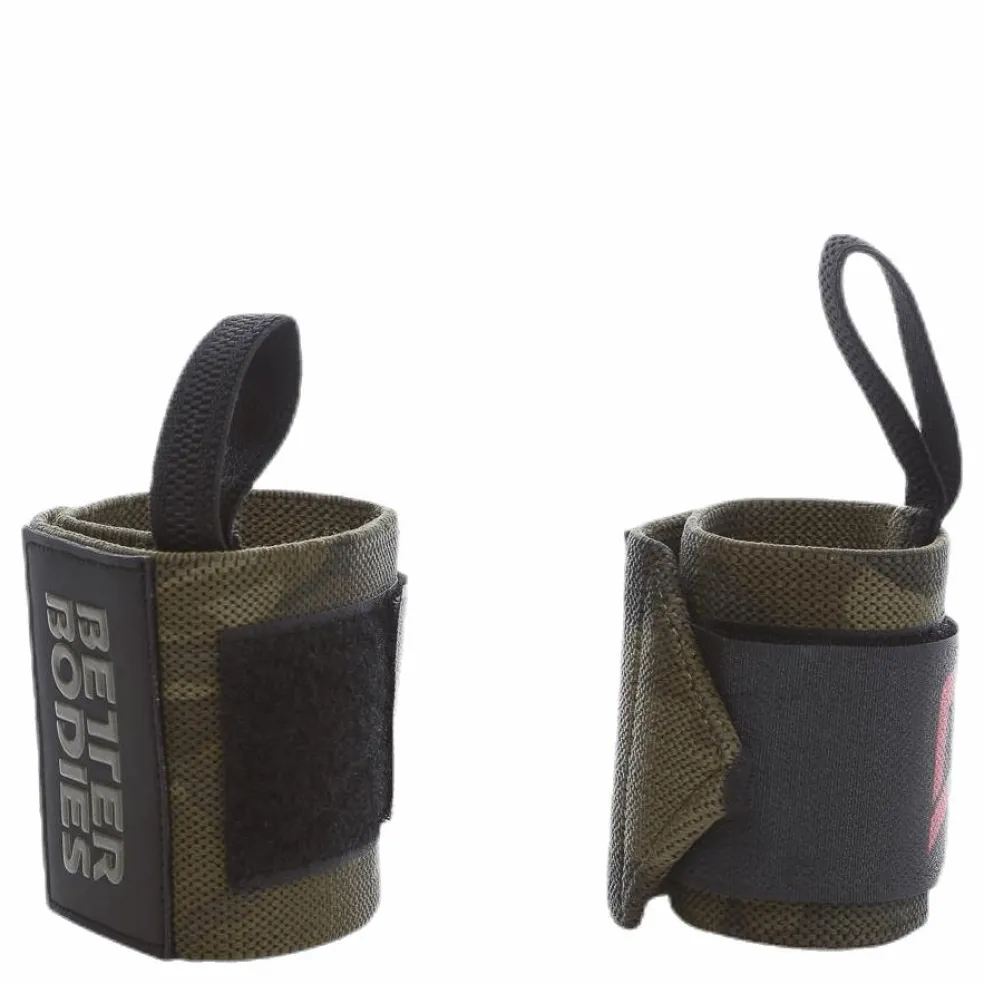 BB camo wrist wraps Patterned/Green